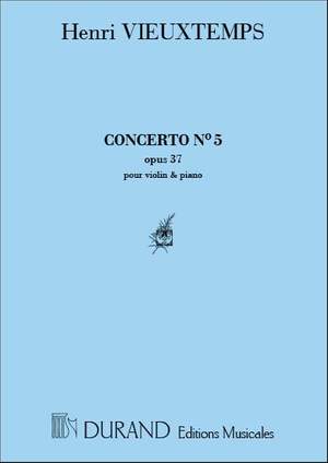 Vieuxtemps: Concerto No.5, Op.37 in A minor (Durand)