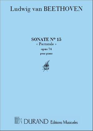 Beethoven: Sonata No.15, Op.28 in D major 'Pastorale' (Durand)