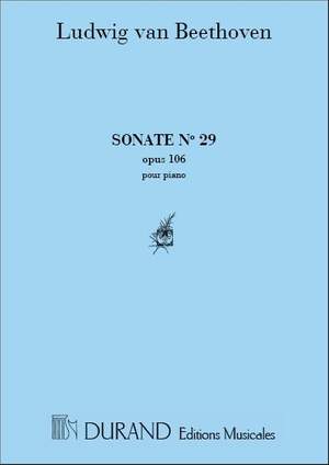 Beethoven: Sonata No.29, Op.106 in B flat major 'Hammerklavier'