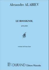 Alabiev: Le Rossignol (rev. F.Liszt)