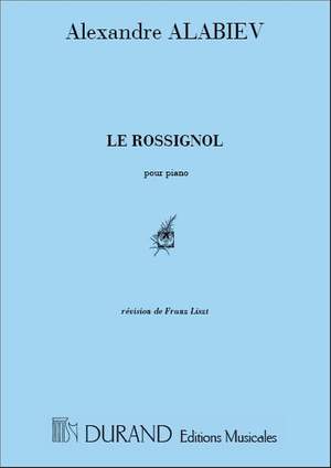 Alabiev: Le Rossignol (rev. F.Liszt)