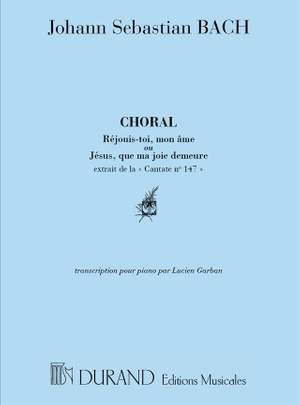 Bach: Choral from BWV147: Jesu, Joy (Durand)