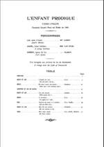 Debussy: L'Enfant prodigue Product Image