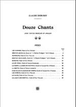 Debussy: 12 Chants (high) Product Image