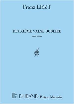 Liszt: Valse oubliée No.2 (Durand)