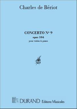 Bériot: Concerto No.9, Op.104 in A minor (Durand)