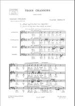Debussy: 3 Chansons de Charles d'Orléans Product Image
