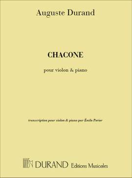 Durand: Chaconne