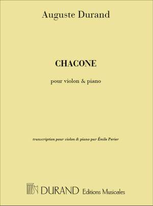 Durand: Chaconne