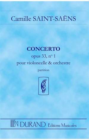 Saint-Saëns: Concerto No.1, Op.33 in A minor