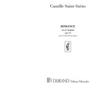Saint-Saëns: Romance Op.51 in D major
