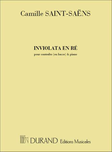 Saint-Saëns: Inviolata (con)