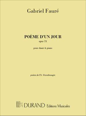 Fauré: Poème d'un Jour Op.21 (French text) (med)