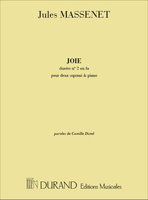 Massenet: Joie! (Durand Edition)