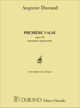 Durand: Valse No.1, Op.83 in E flat major