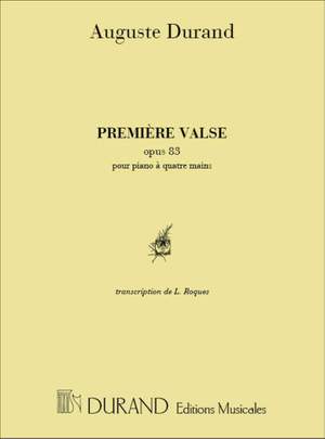 Durand: Valse No.1, Op.83 in E flat major