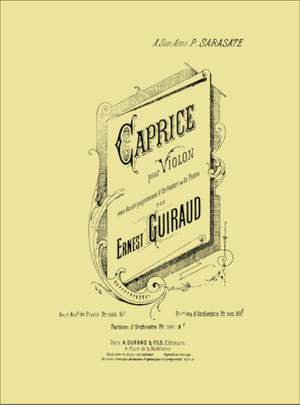 Guiraud: Caprice in A minor