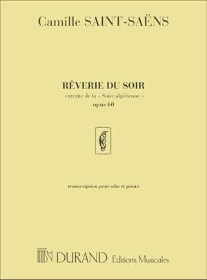 Saint-Saëns: Rêverie du Soir