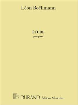 Boëllmann: Etude