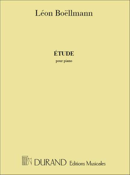 Boëllmann: Etude
