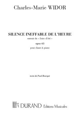 Widor: Silence ineffable