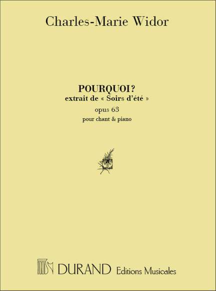 Widor: Pourquoi?