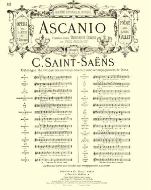 Saint-Saëns: Air de 'Ascanio' No.11: Ballade de Colombe (sop)