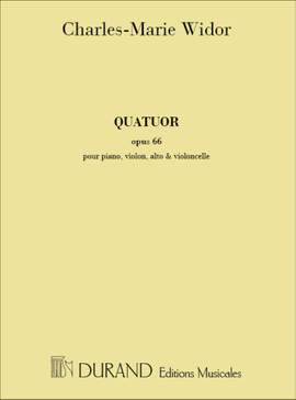 Widor: Quatuor Op.66 in A minor