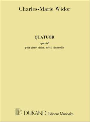 Widor: Quatuor Op.66 in A minor