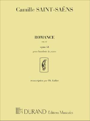 Camille Saint-Saëns: Romance En Re Majeur
