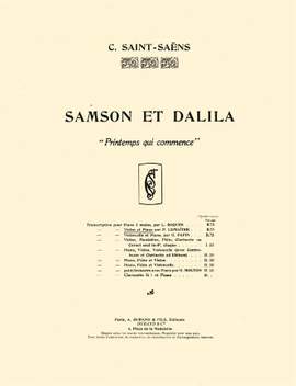 Saint-Saëns: Printemps qui commence