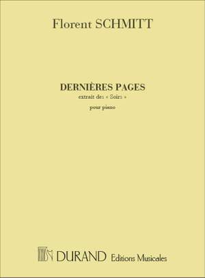 Schmitt: Dernières Pages Op.5, No.10