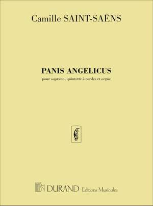 Saint-Saëns: Panis angelicus (sop)