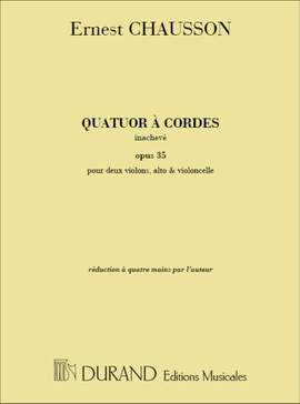 Chausson: Quatuor à Cordes Op.35 in C minor