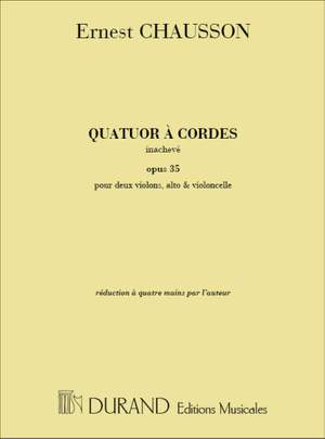 Chausson: Quatuor à Cordes Op.35 in C minor