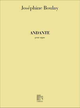 Boulay: 3 Pièces No.1: Andante