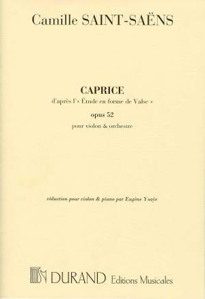 Saint-Saëns: Caprice d'après 'Etude en Forme de Valse' Op.52, No.6