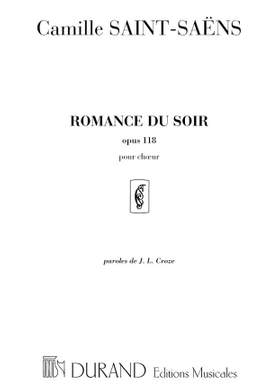 Saint-Saëns: Romance du Soir Op.118