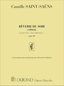 Saint-Saëns: Rêverie du Soir