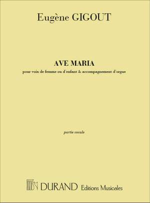 Gigout: Ave Maria