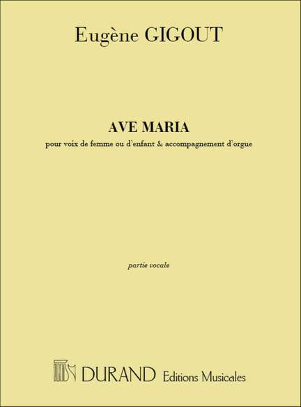 Gigout: Ave Maria