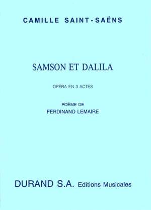 Saint-Saëns: Samson et Dalila Op.47