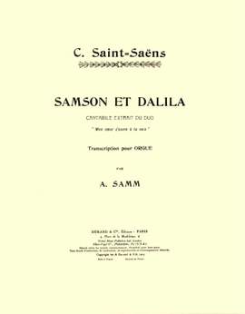Saint-Saëns: Softly awakes my Heart