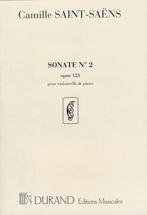 Saint-Saëns: Sonate No.2, Op.123 in F major