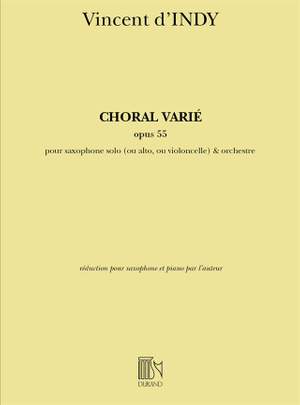 Indy: Choral varié Op.55