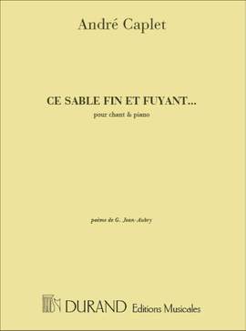 Caplet: Ce Sable fin et fuyant (ten)
