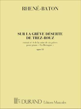 Rhené-Baton: Sur la Grève déserte de Trez-Rouz