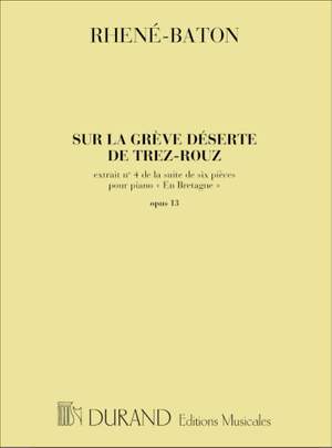 Rhené-Baton: Sur la Grève déserte de Trez-Rouz