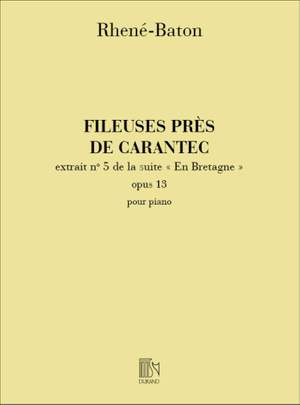 Rhené-Baton: Fileuses près de Carantec