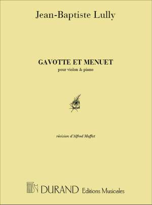 Lully: Gavotte et Menuet